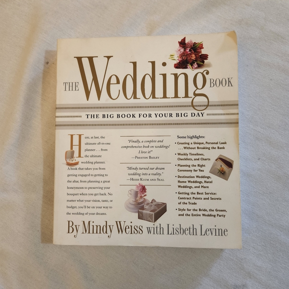 Wedding planning book